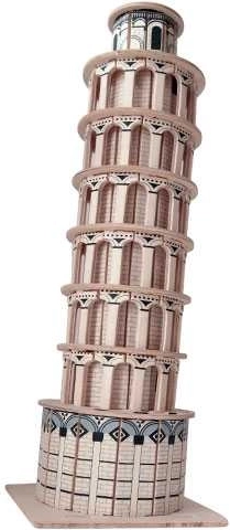 Woodcraft Дървен 3D пъзел Наклонена кула
