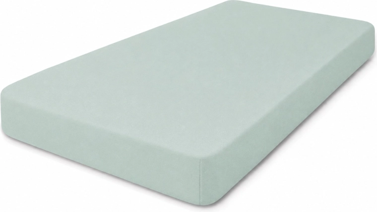 Babymatex fitted jersey cot sheet 60 × 120 cm ecru (ivory) – Sage Green