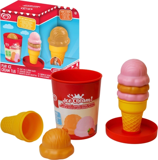 Algida Casdon Ice Cream Cup Set (Strawberry-Caramel)