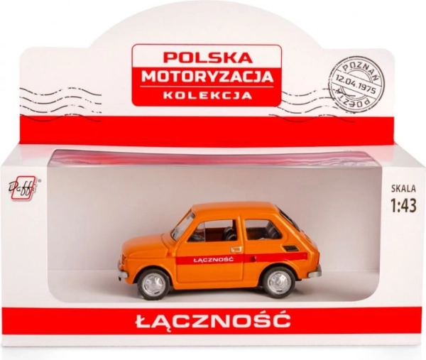 Метален модел FIAT 126p 1:43 – пощенско издание