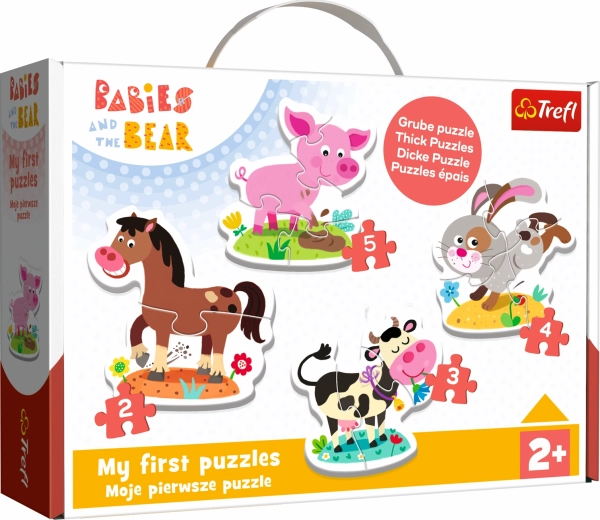 Puzzle Baby Classic: Във фермата