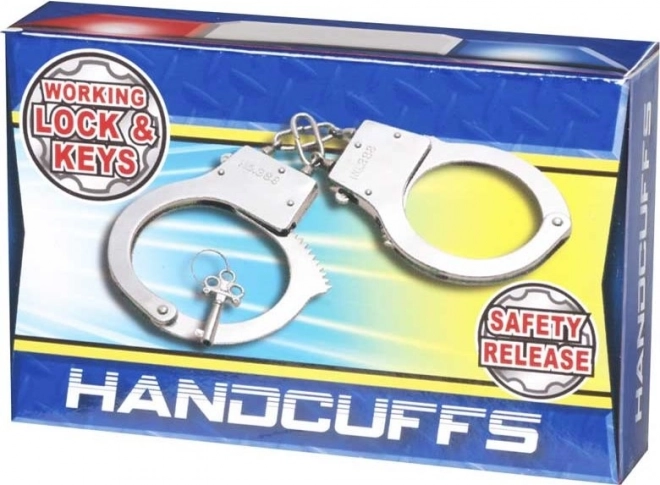Children's Metal Handcuffs for Playing Cops and Robbers