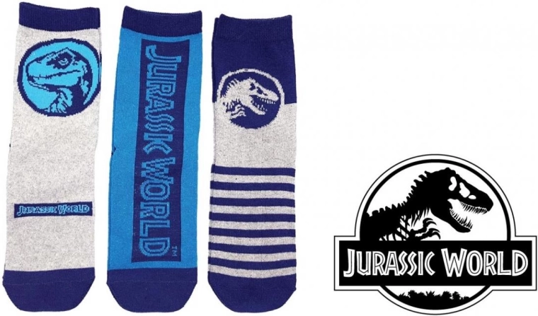 Jurassic World Sock Set - 3 Pairs
