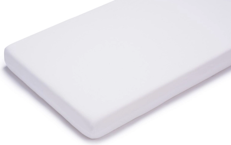 Petite&Mars waterproof fitted sheet Soft Dream Dry 120 × 60 cm, white
