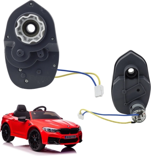 Мотор с редуктор 24V за електрическа кола BMW M5 DRIFT