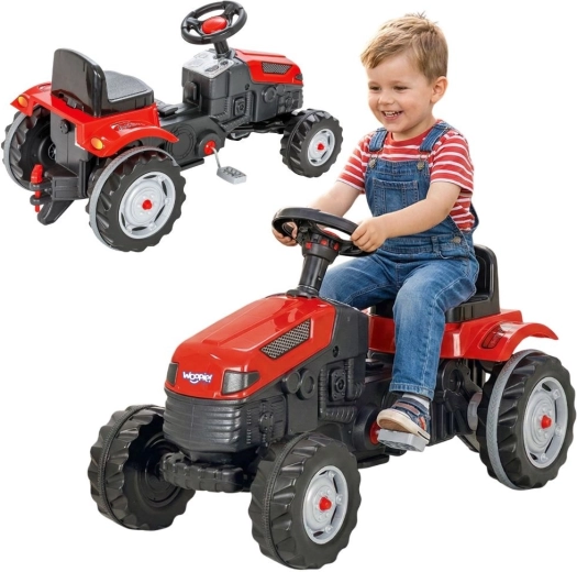Woopie Farmer GoTrac Pedal Tractor with Quiet Wheels