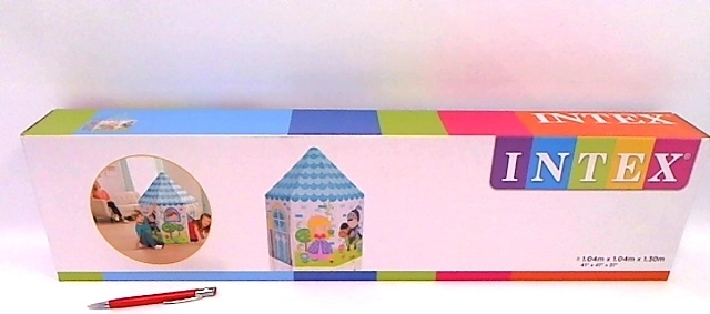 Princess play tent Intex 104 × 104 × 130 cm