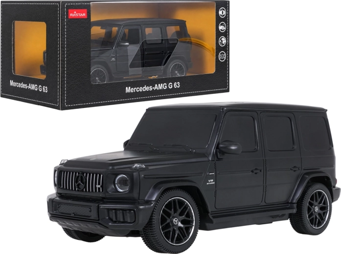 Метален модел Mercedes-AMG G 63 RASTAR в мащаб 1:24, черен