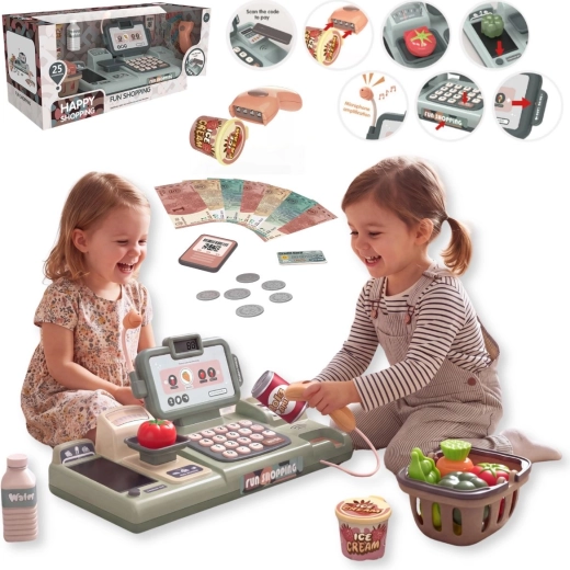 TinyMini interactive children's cash register