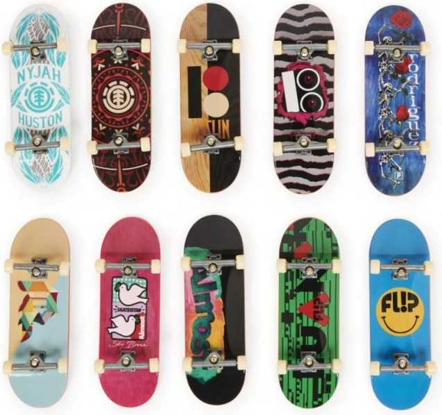Tech Deck комплект 10 мини скейтборда