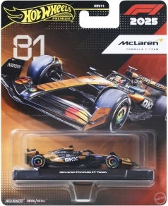 Премиум количка Hot Wheels Formula 1 McLaren – Oscar Piastri #81 1:64