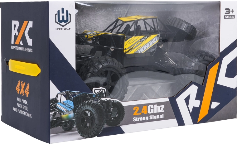 R/C crawler rock жълт 1:14