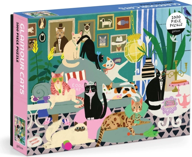 Charming Cats Puzzle 1000 Pieces GALISON