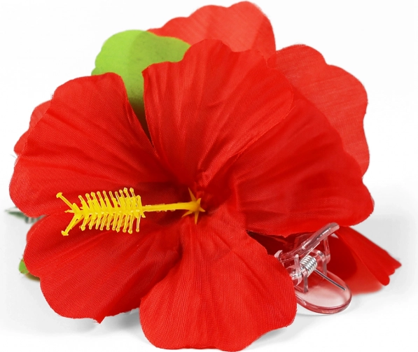 Цветна щипка за коса Hibiscus