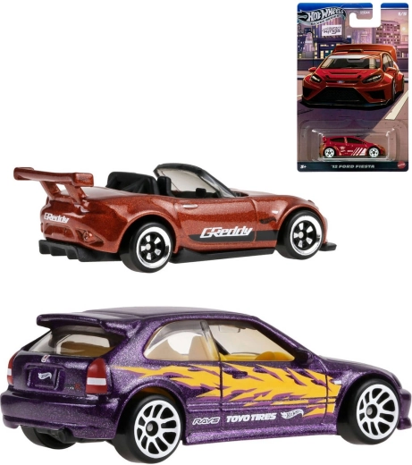 Hot Wheels Silver Series Compact Kings – '12 Ford Fiesta – метално автомобилче 1:64