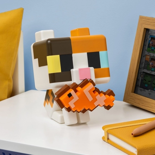 Minecraft лампа GloBuddies котка