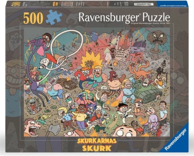 Пъзел Ravensburger Skurkarnas skurk 500 части