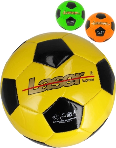 Neon soccer ball Laser size 5 - 1 piece