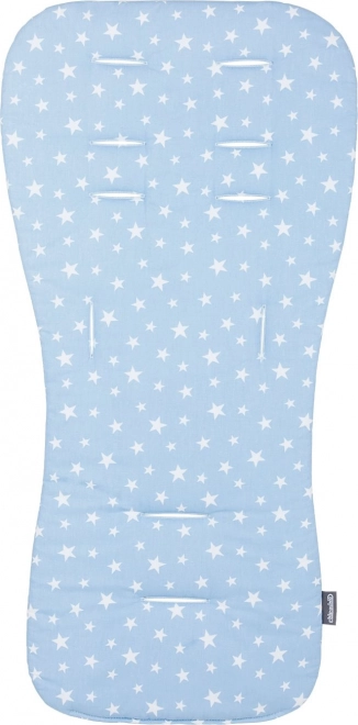 Мека подложка за количка Chipolino Blue Stars