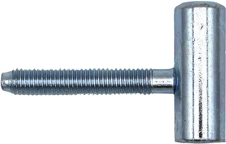 Door hinge upper part M8, 50 mm, blue zinc (10 pcs)