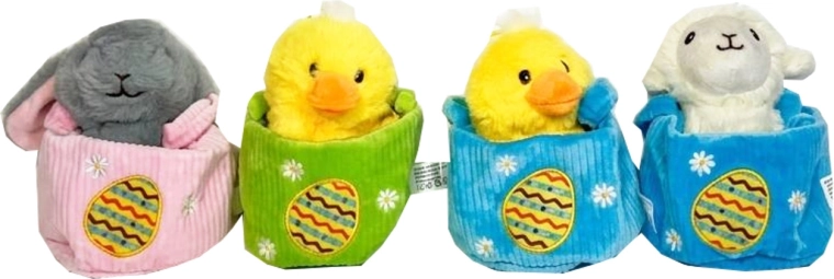 Easter Animal in a Basket