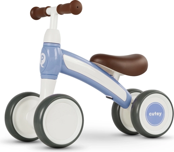 Qplay Cutey blue balance bike for children 1–3 years