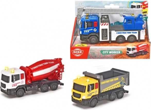 Construction Toy Car City Worker 17 cm