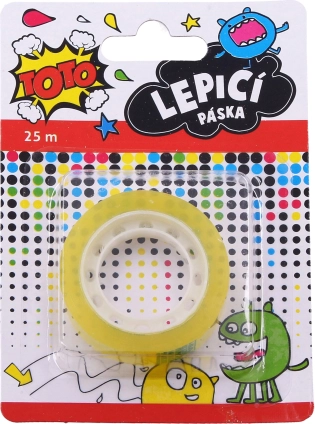 Прозрачна лепяща лента 12 мм × 25 м