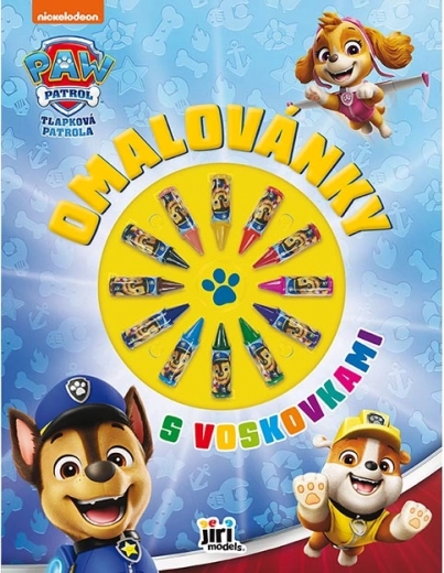 Paw Patrol Coloring Book with Crayons