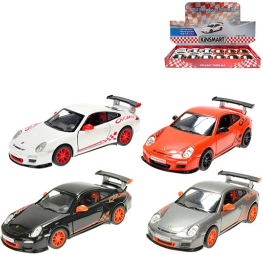 Kinsmart Porsche 911 GT3 RS die-cast model 1:36 with pull-back