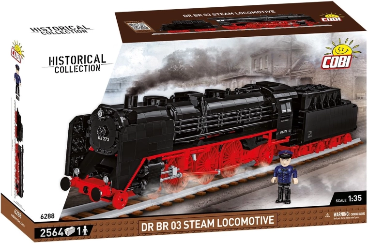 Парен локомотив DR BR 03 в мащаб 1:35 (Cobi)