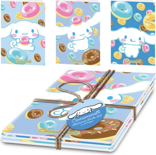 Cinnamoroll комплект тетрадки A5 (3 бр.)