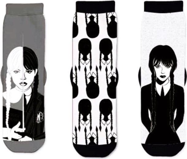 Wednesday Socks Set - 3 Pairs