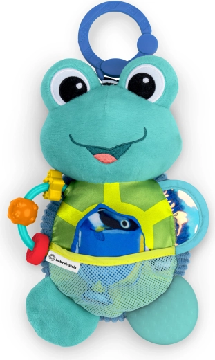 Baby Einstein плюшена активна костенурка с C-образен пръстен Neptune’s Sensory Sidekick
