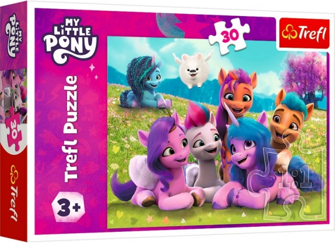 Puzzle Friendly Ponies My Little Pony 30 pieces