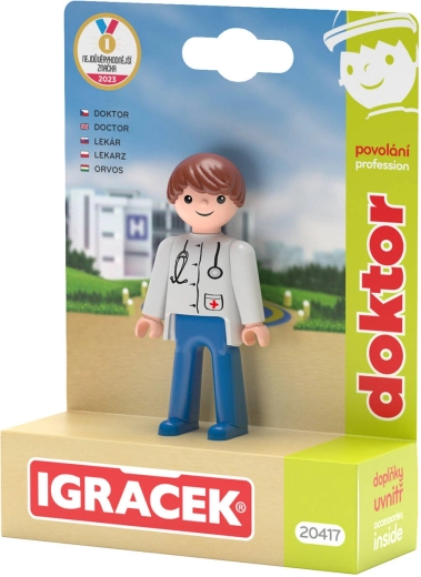 Efko Igráček доктор – комплект фигурка с аксесоари
