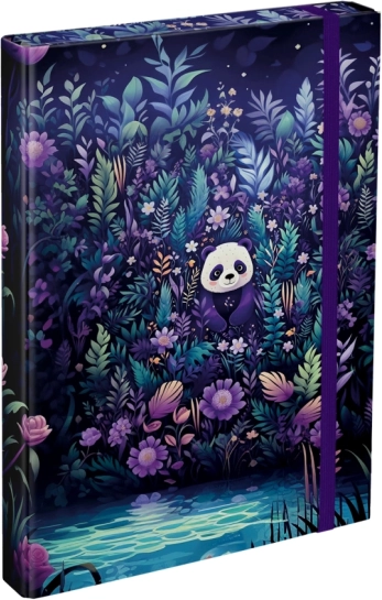 Папки за училищни тетрадки A4 BAAGL Jungle Panda