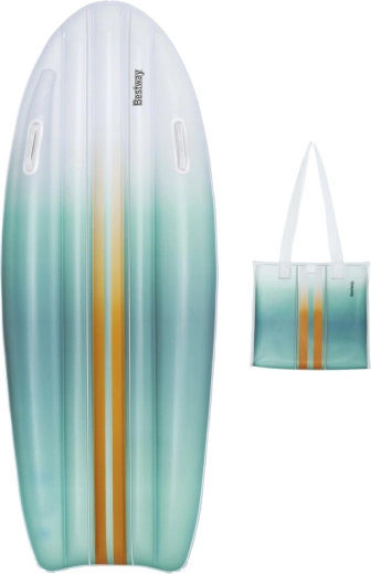 Bestway надуваемо плажно легло с дръжки TAHITI 183 × 71 cm + плажна чанта
