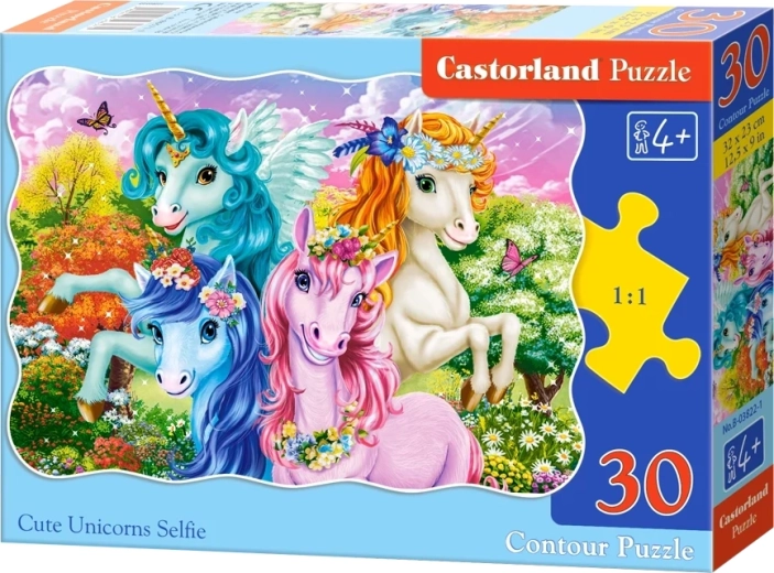 Castorland Puzzle Unicorns 30 Pieces