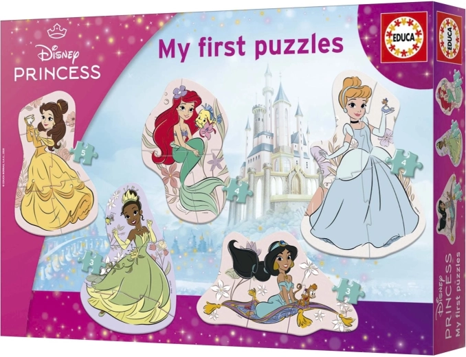 Educa Baby progressive puzzle Princesses 5-in-1 (3–8 pieces) - 1 piece