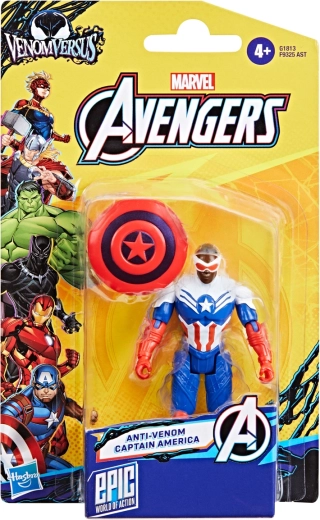 Hasbro Avengers фигурка Капитан Америка Anti-Venom 10 см