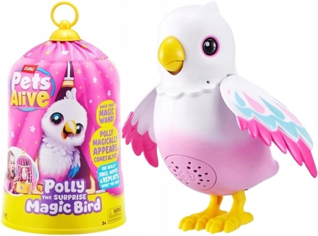 ZURU Pets Alive Polly Magic Bird Surprise