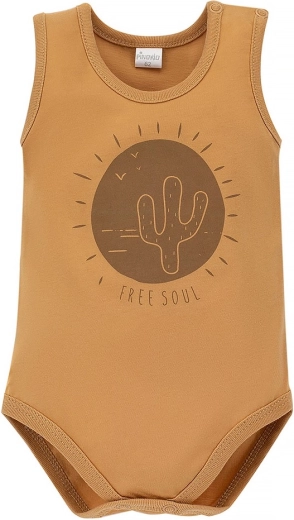 Pinokio kids’ bodysuit Free Soul yellow, size 86