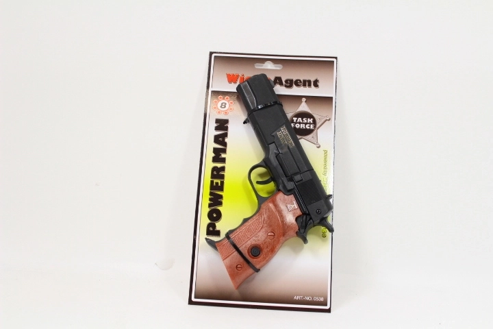 Power Man children's cap gun 22 cm