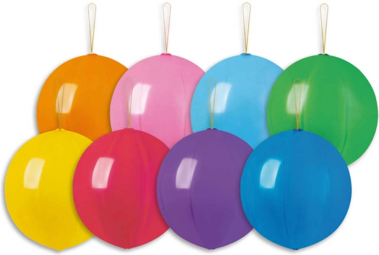 Gemar pastel Punch Ball balloon with elastic loop 33 cm - 1 piece