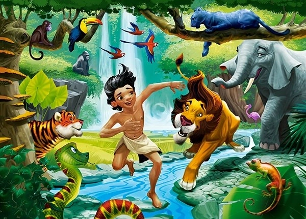 Пъзел 120 части JUNGLE BOOK