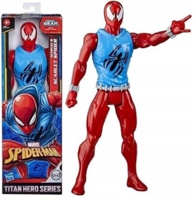 Marvel Spider-Man Titan Hero Series Scarlet Spider Figure 30 cm