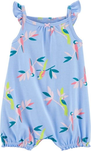 Carter's Blue Bird summer romper for baby girl – 3m
