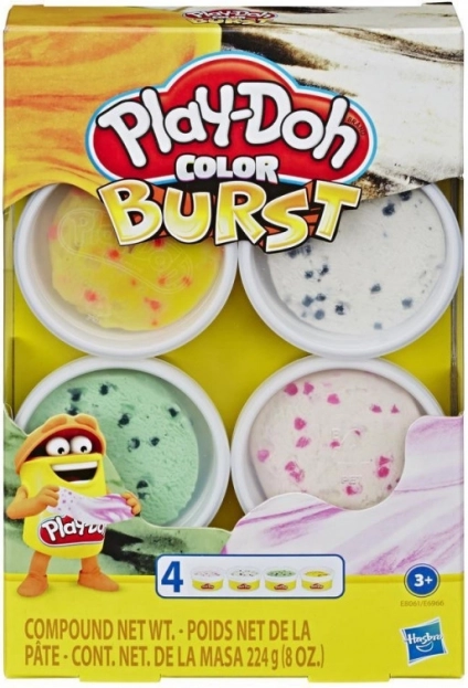 Опаковка пластилин PlayDoh Color Burst Ice Cream