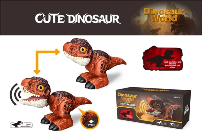Battery-Powered Dinosaur with Sound – Tyrannosaurus Rex
